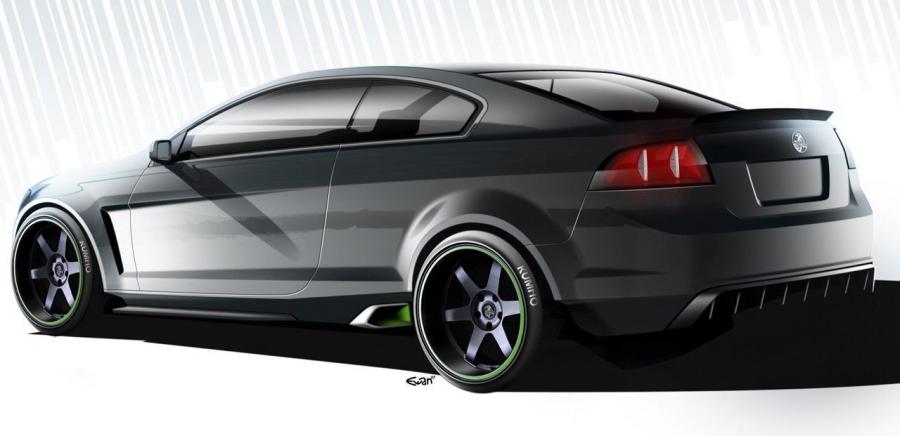 Эскиз Holden Coupe 60 Concept 2008 года  (фото 31 из 46)
